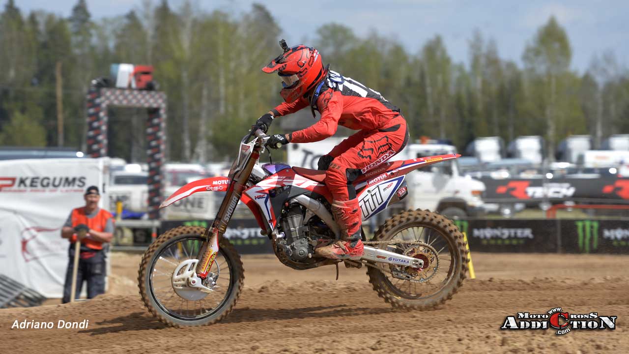 Evgeny Bobryshev MXGP of Latvia Kegums