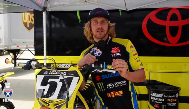 Justin Barcia Team AutoTrader.com/JGR Suzuki Hangtown