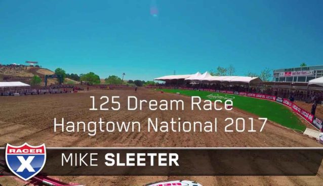 Mike Sleeter FMF 125 Dream Race Invitational Triple Crown Hangtown GoPro Video