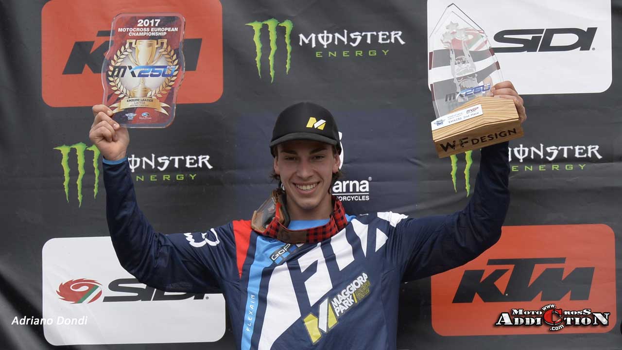 Morgan Lesiardo EMX250 Round of Latvia