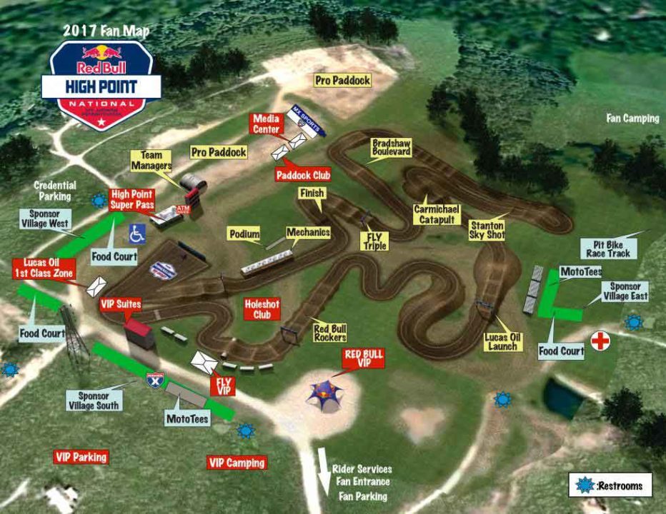 High Point Track Map 3D