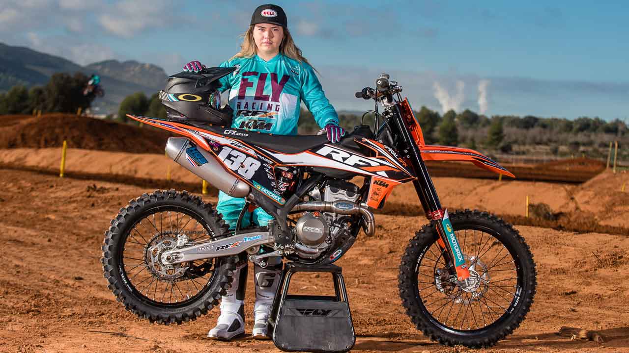 Kathryn Booth 2019 Team RFX KTM