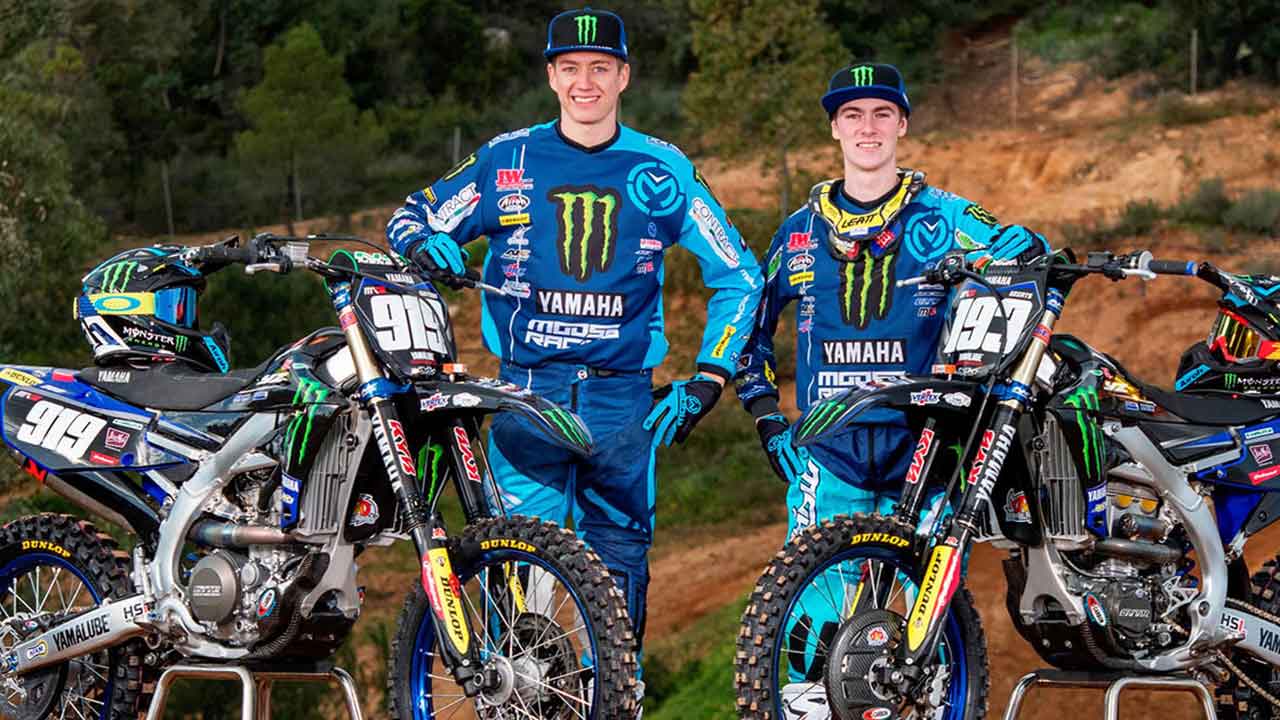 Ben Watson Jago Geerts 2019 Team Monster Energy Kemea Yamaha MX2