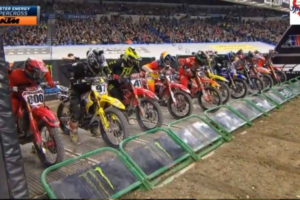 2019 Supercross Indianapolis 450SX Main Event Start
