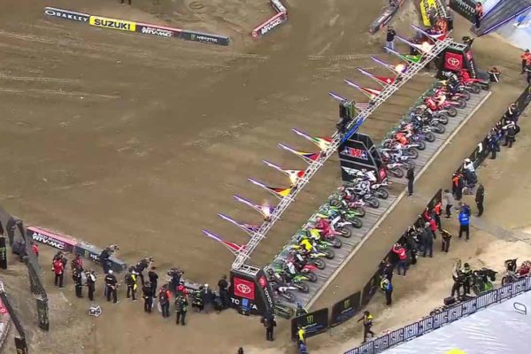 2019 Supercross Indianapolis 450SX Main Event Start