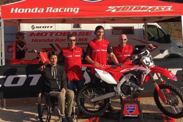 Angelo Pellegrini 2019 Honda Red Moto