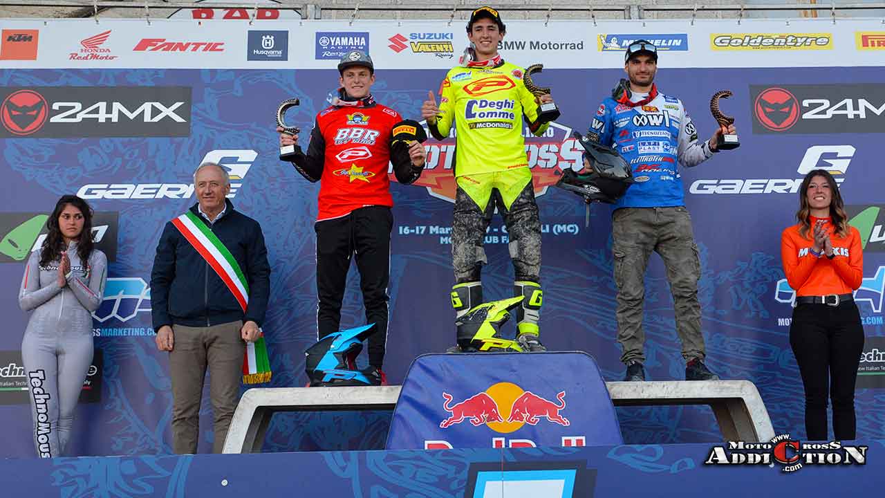 Emanuele Alberio 2019 Campionato Italiano Motocross Prestige Cingoli