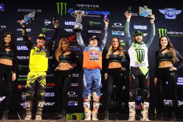 2019 Supercross East Rutherford 450SX Podio