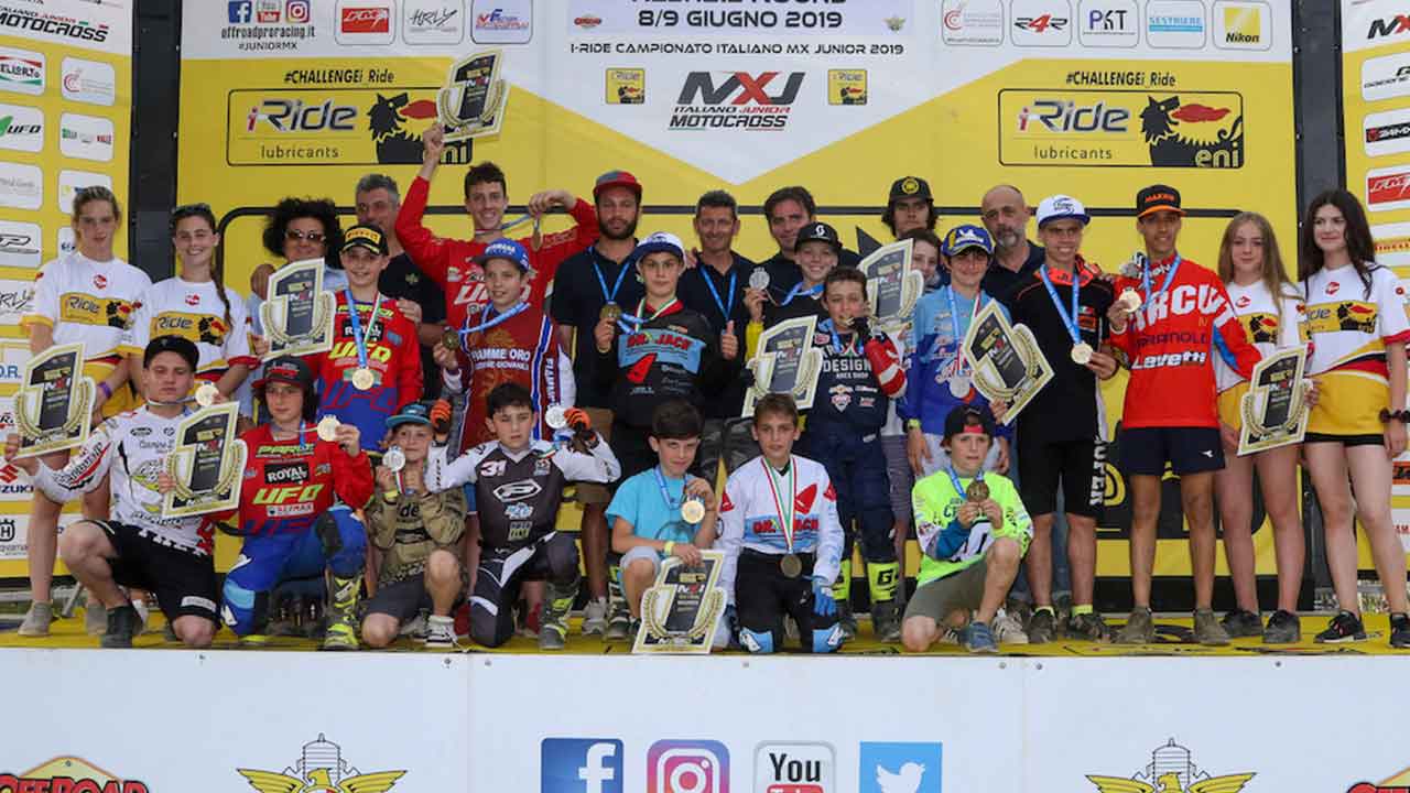 2019 CI MX Junior Semifinale Faenza Podio Finale