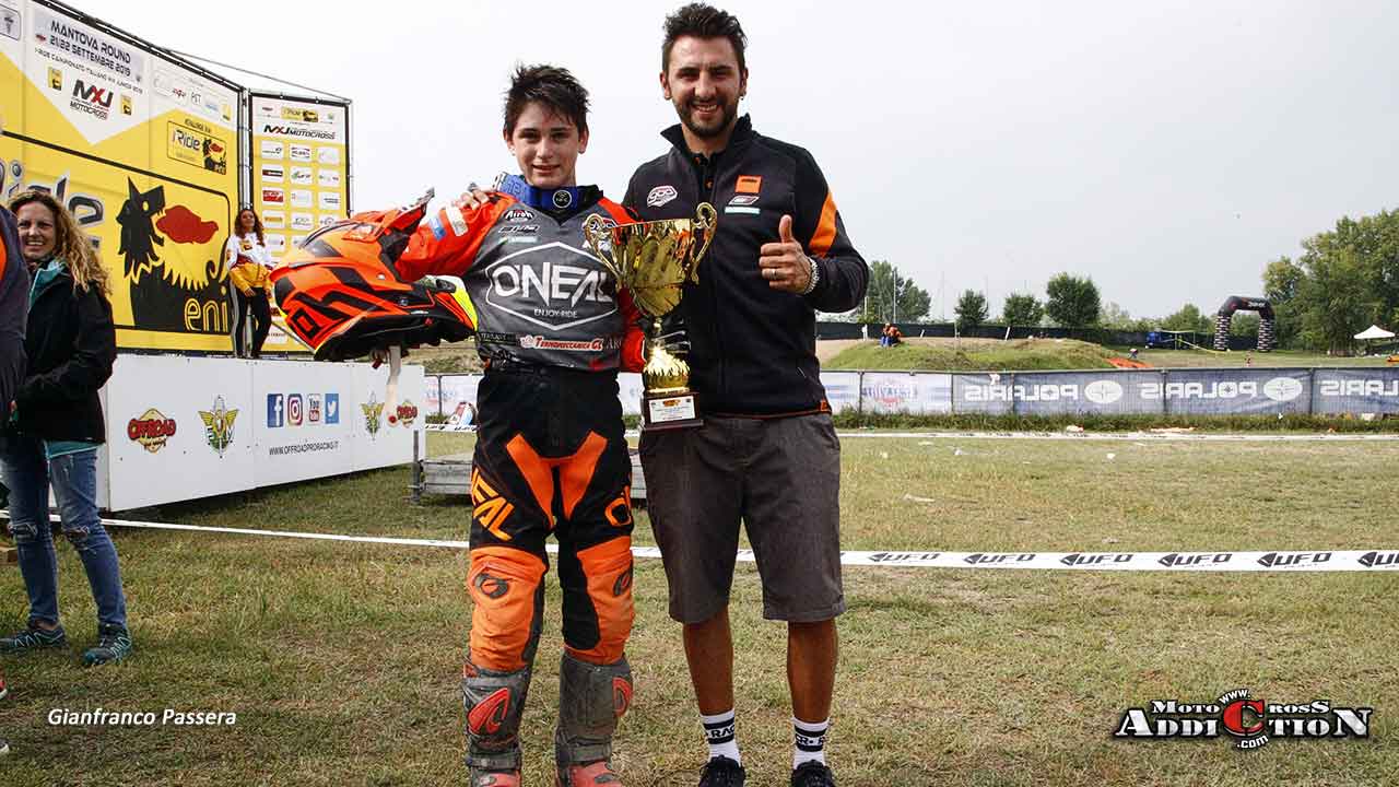 Alberto Elgari Matteo Bonini 2019 CI MX Junior Mantova