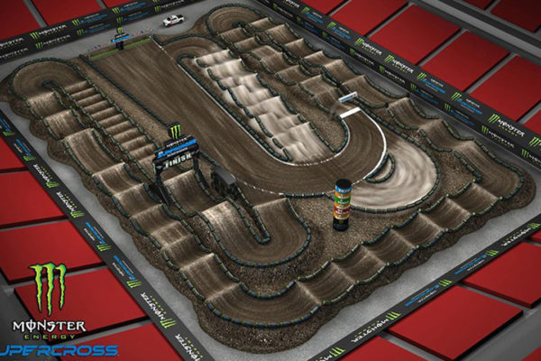 2020 SX Tampa Track Map