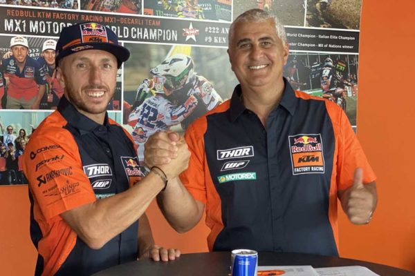 2020 Tony Cairoli Claudio De Carli Team Red Bull KTM Factory Racing MXGP
