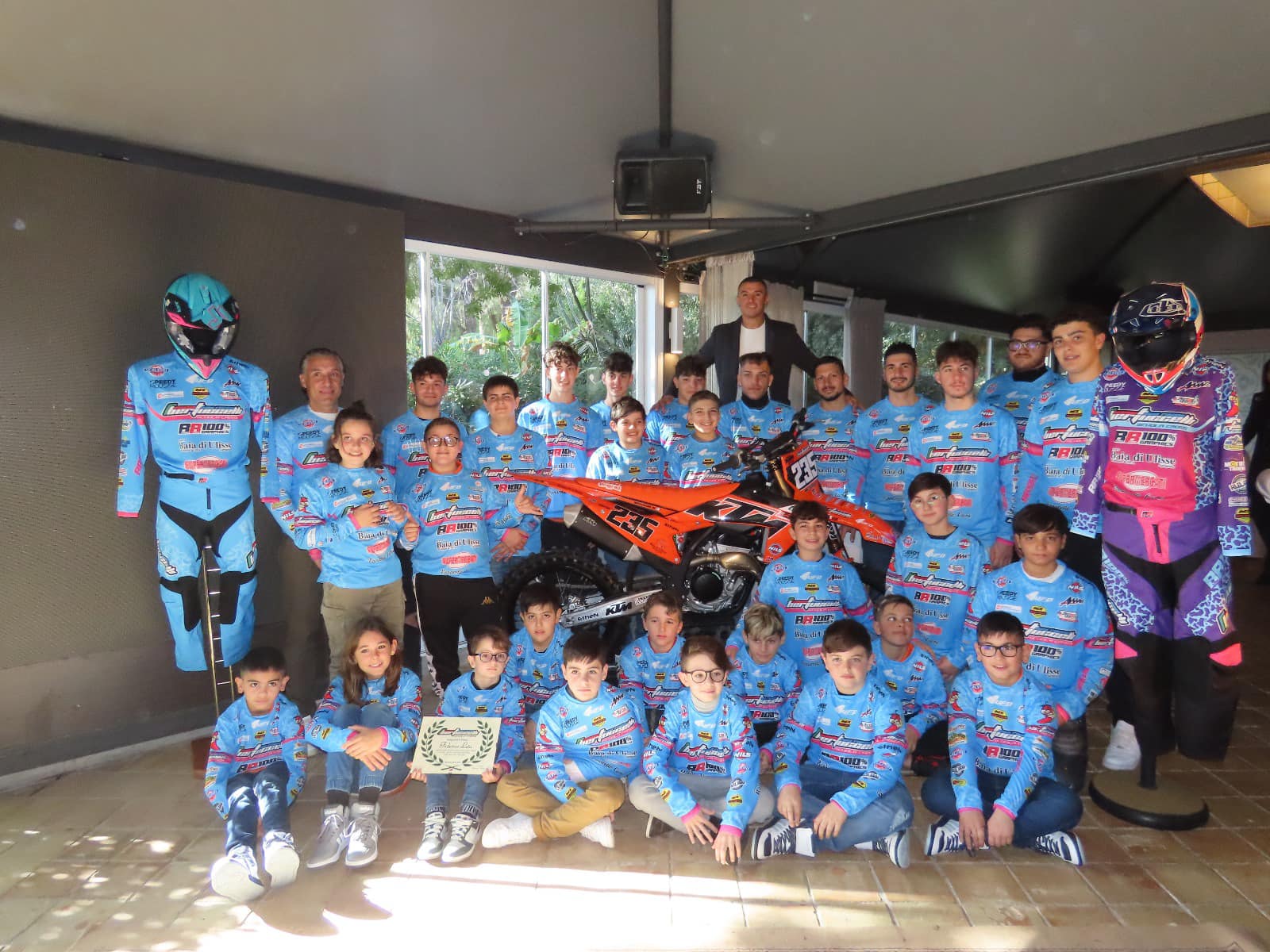 Bertuccelli Team Racing Scuola Cross presentazione 2024